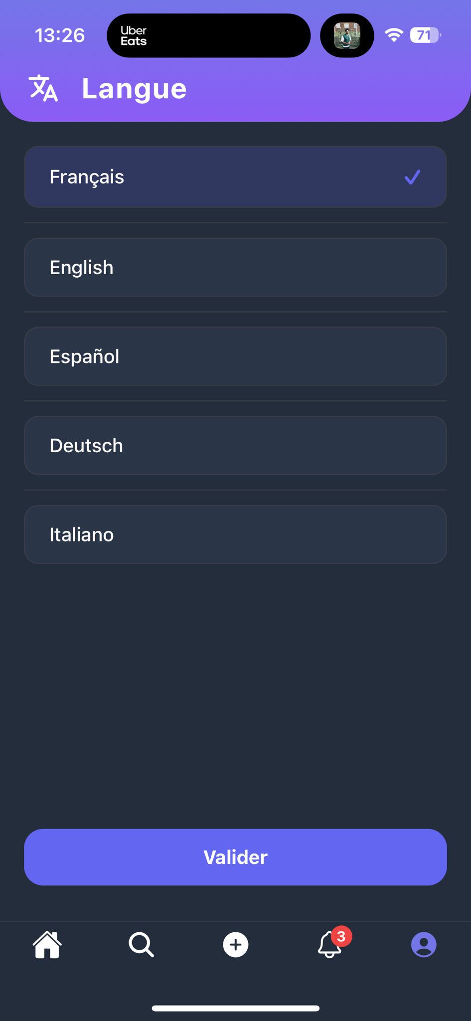 App screenshot