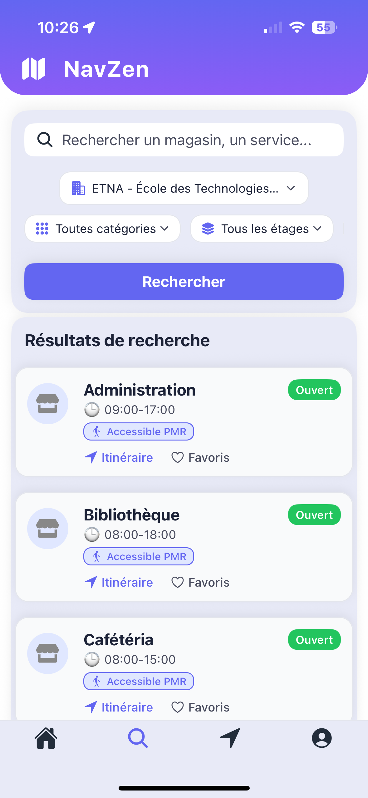 App screenshot